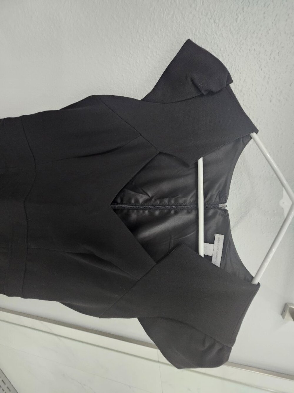 NY&C Lined Black Dress - Size 4 - Picture 3 of 5